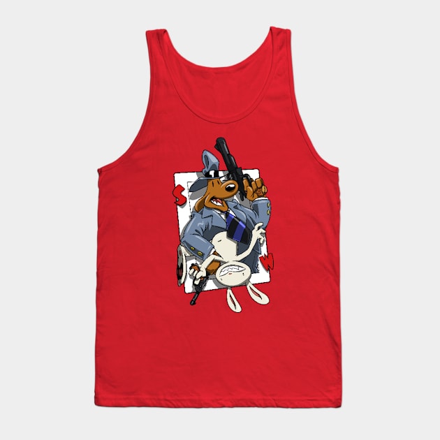 Wild Jokers (pixel) Tank Top by ClayGrahamArt